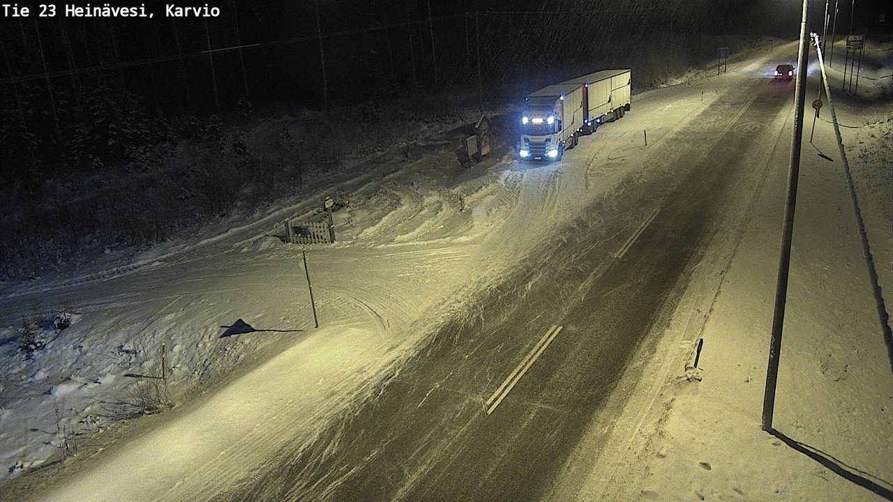 Kelikamerat Kuva Tie 23 Heinävesi, Karvio, Heinävesi, Pohjois-Karjala