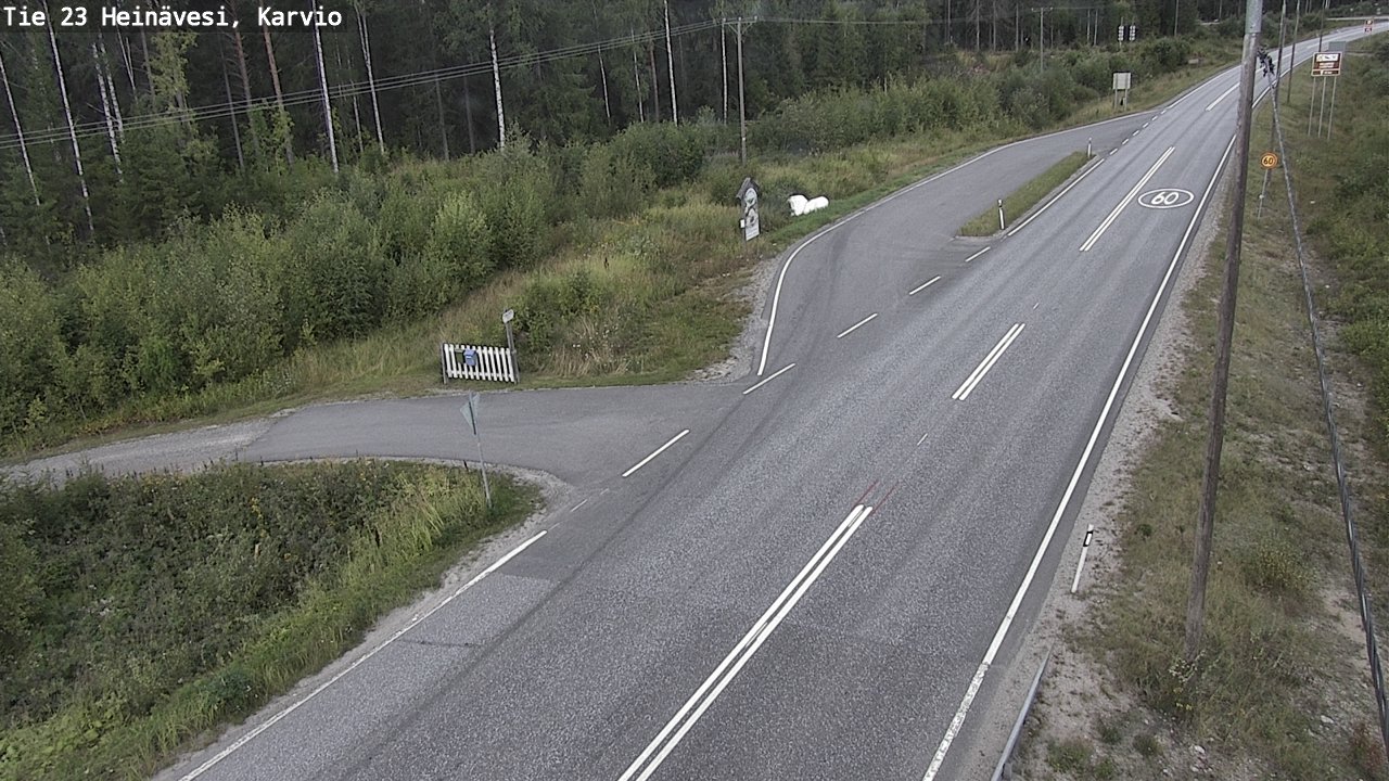 Kelikamerat Kuva Tie 23 Heinävesi, Karvio, Heinävesi, Pohjois-Karjala