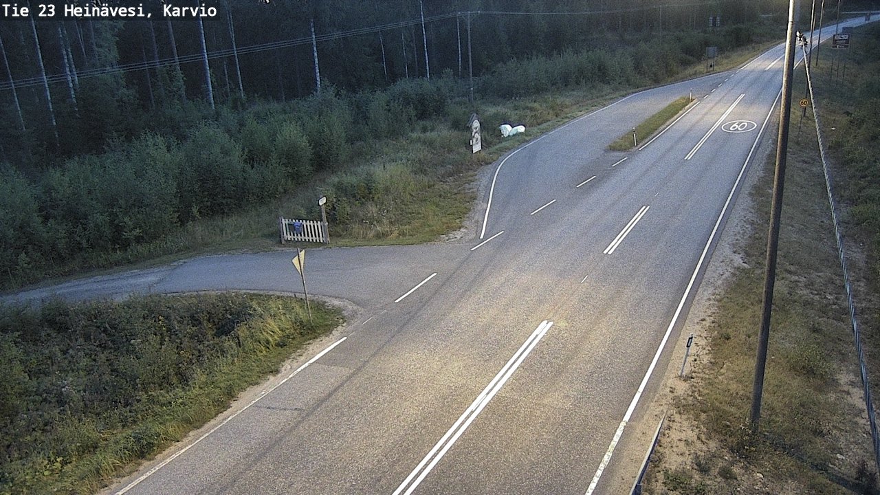 Kelikamerat Kuva Tie 23 Heinävesi, Karvio, Heinävesi, Pohjois-Karjala