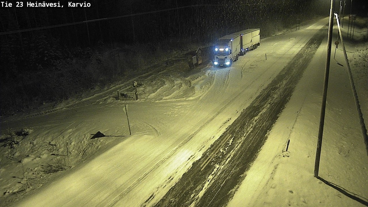 Kelikamerat Kuva Tie 23 Heinävesi, Karvio, Heinävesi, Pohjois-Karjala