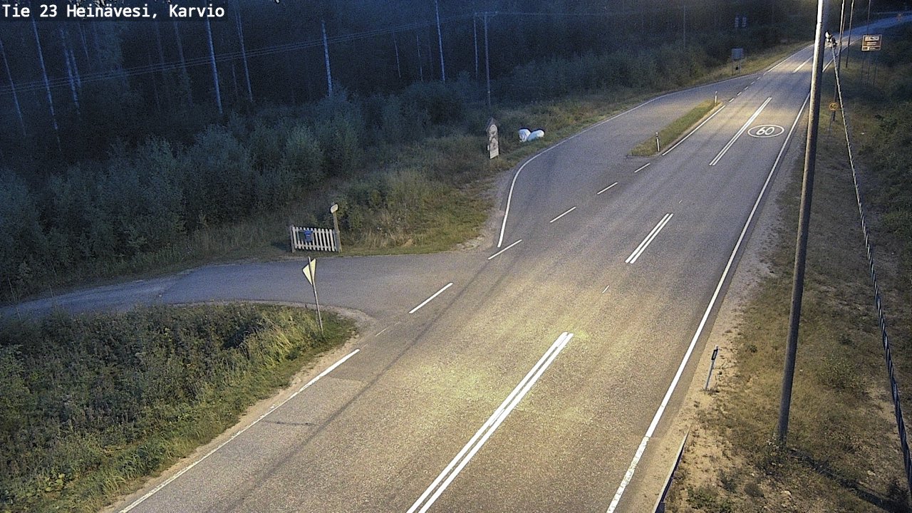 Kelikamerat Kuva Tie 23 Heinävesi, Karvio, Heinävesi, Pohjois-Karjala