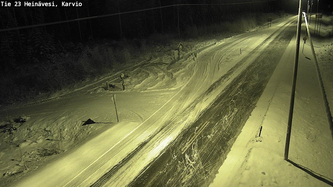 Kelikamerat Kuva Tie 23 Heinävesi, Karvio, Heinävesi, Pohjois-Karjala