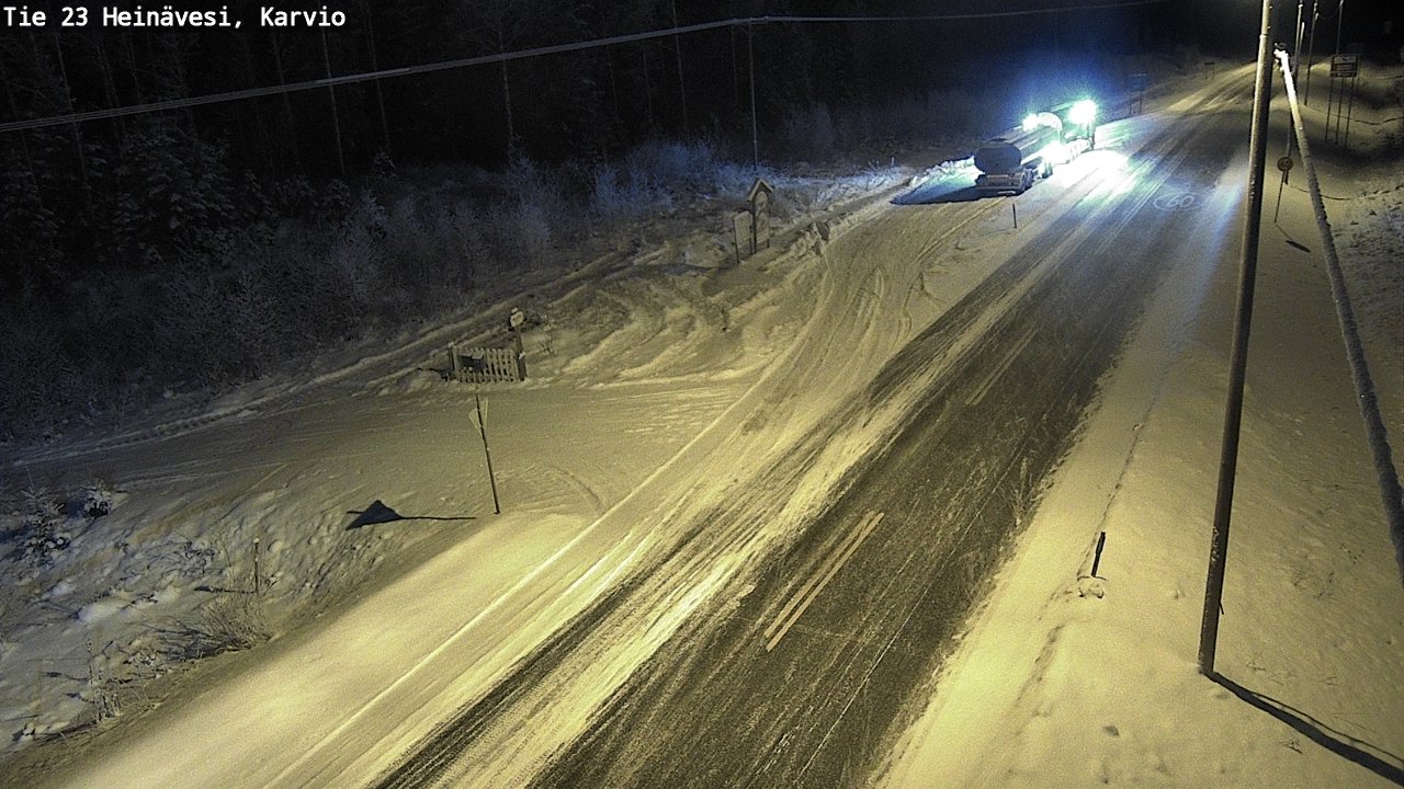 Kelikamerat Kuva Tie 23 Heinävesi, Karvio, Heinävesi, Pohjois-Karjala