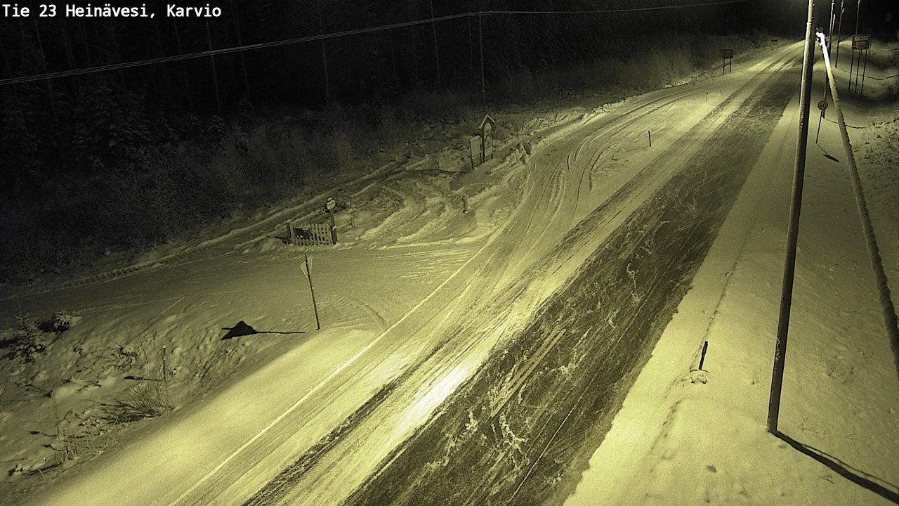 Kelikamerat Kuva Tie 23 Heinävesi, Karvio, Heinävesi, Pohjois-Karjala