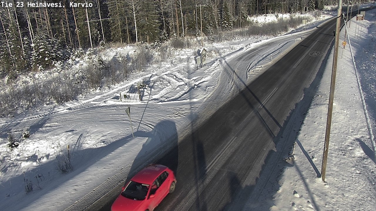 Kelikamerat Kuva Tie 23 Heinävesi, Karvio, Heinävesi, Pohjois-Karjala