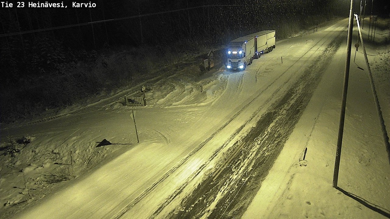 Kelikamerat Kuva Tie 23 Heinävesi, Karvio, Heinävesi, Pohjois-Karjala