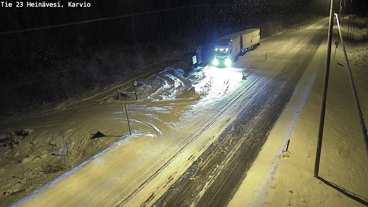 Kelikamerat Kuva Tie 23 Heinävesi, Karvio, Heinävesi, Pohjois-Karjala