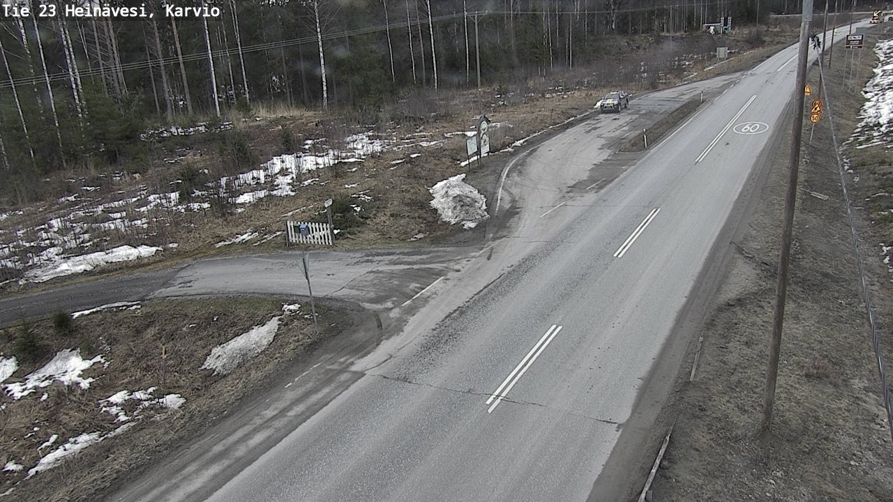 Kelikamerat Kuva Tie 23 Heinävesi, Karvio, Heinävesi, Pohjois-Karjala
