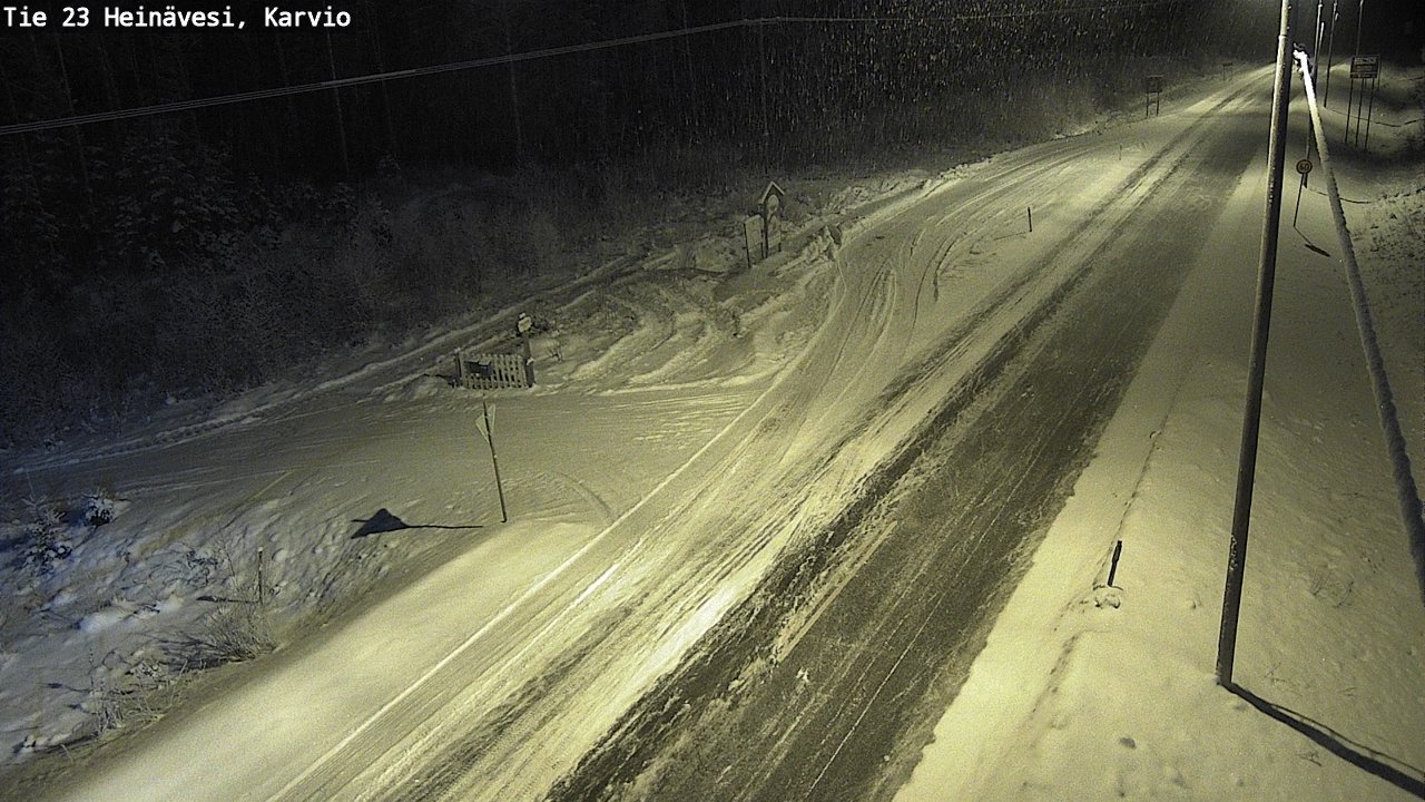 Kelikamerat Kuva Tie 23 Heinävesi, Karvio, Heinävesi, Pohjois-Karjala