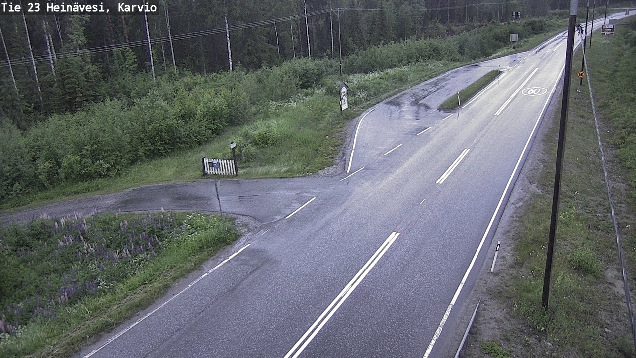 Kelikamerat Kuva Tie 23 Heinävesi, Karvio, Heinävesi, Pohjois-Karjala