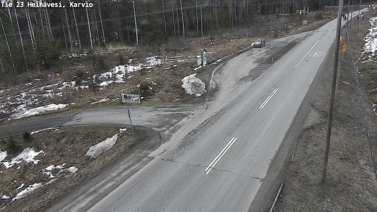 Kelikamerat Kuva Tie 23 Heinävesi, Karvio, Heinävesi, Pohjois-Karjala