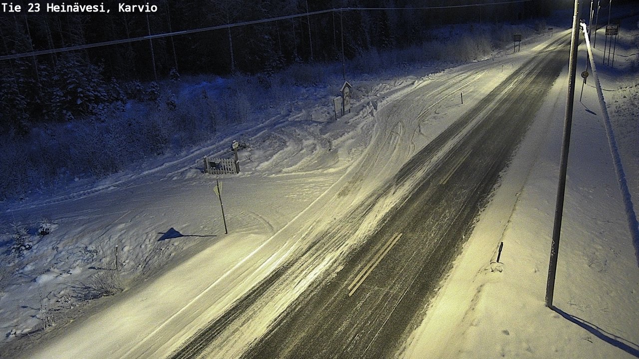 Kelikamerat Kuva Tie 23 Heinävesi, Karvio, Heinävesi, Pohjois-Karjala