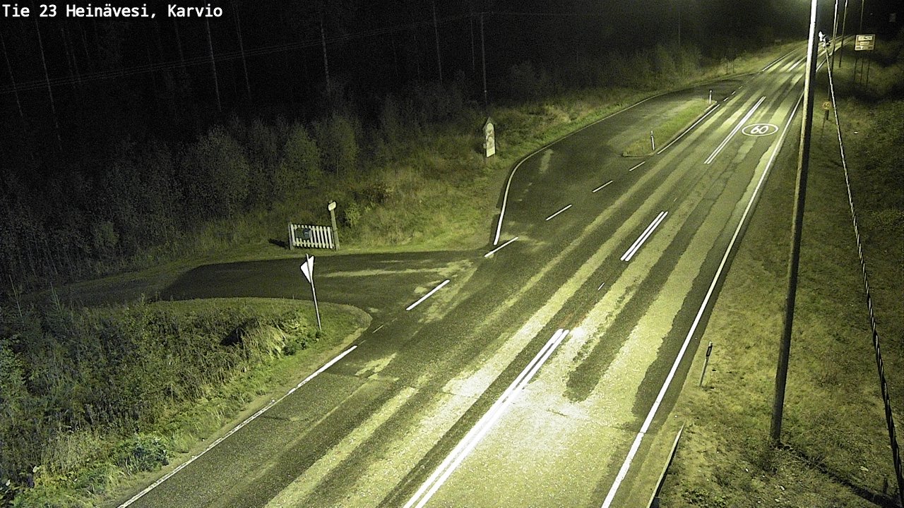 Weather Camera Image Road 23 Heinävesi, Karvio, Heinävesi, Pohjois-Karjala