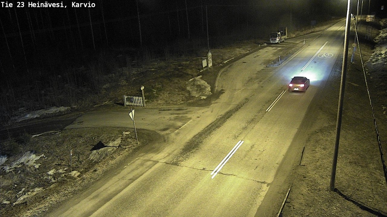 Kelikamerat Kuva Tie 23 Heinävesi, Karvio, Heinävesi, Pohjois-Karjala