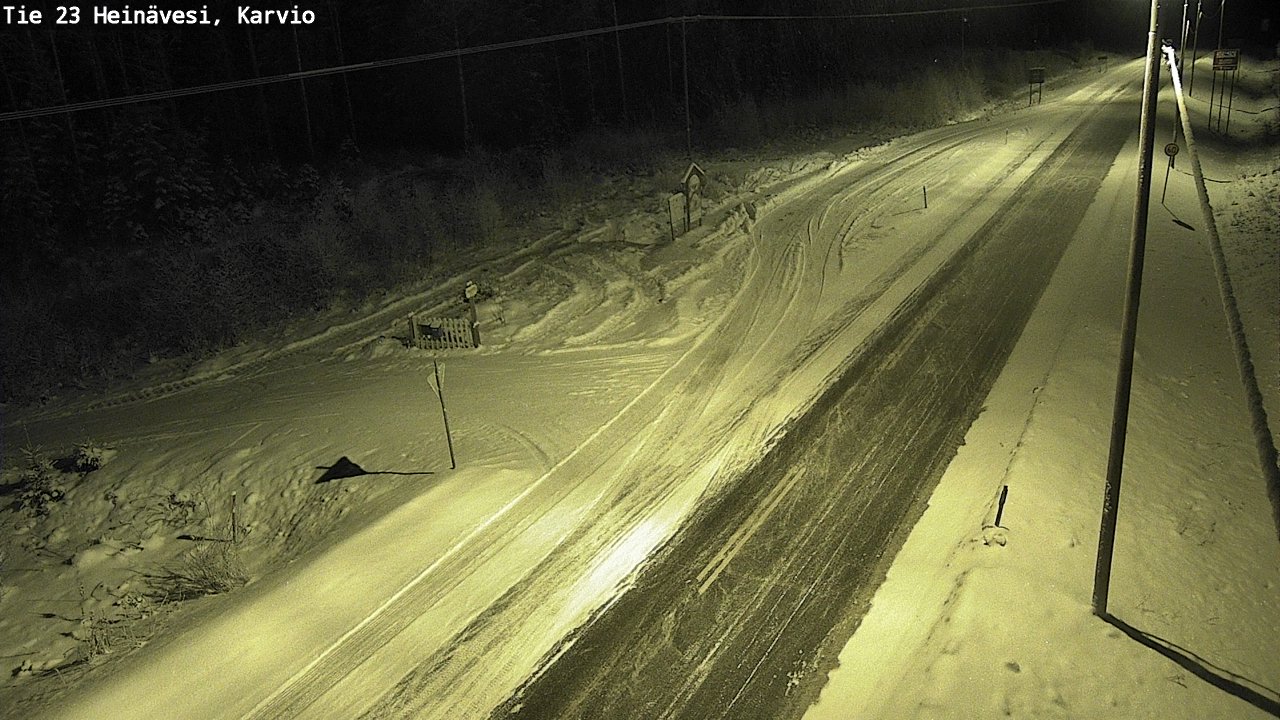 Kelikamerat Kuva Tie 23 Heinävesi, Karvio, Heinävesi, Pohjois-Karjala