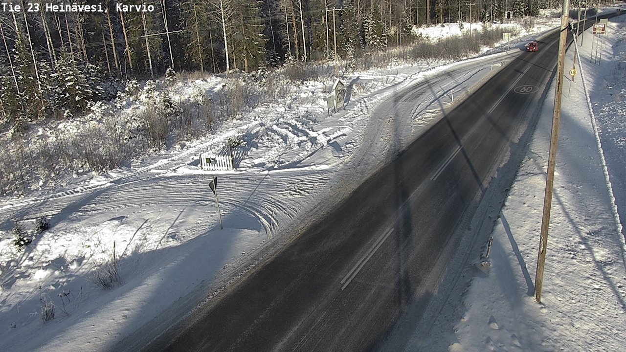Kelikamerat Kuva Tie 23 Heinävesi, Karvio, Heinävesi, Pohjois-Karjala