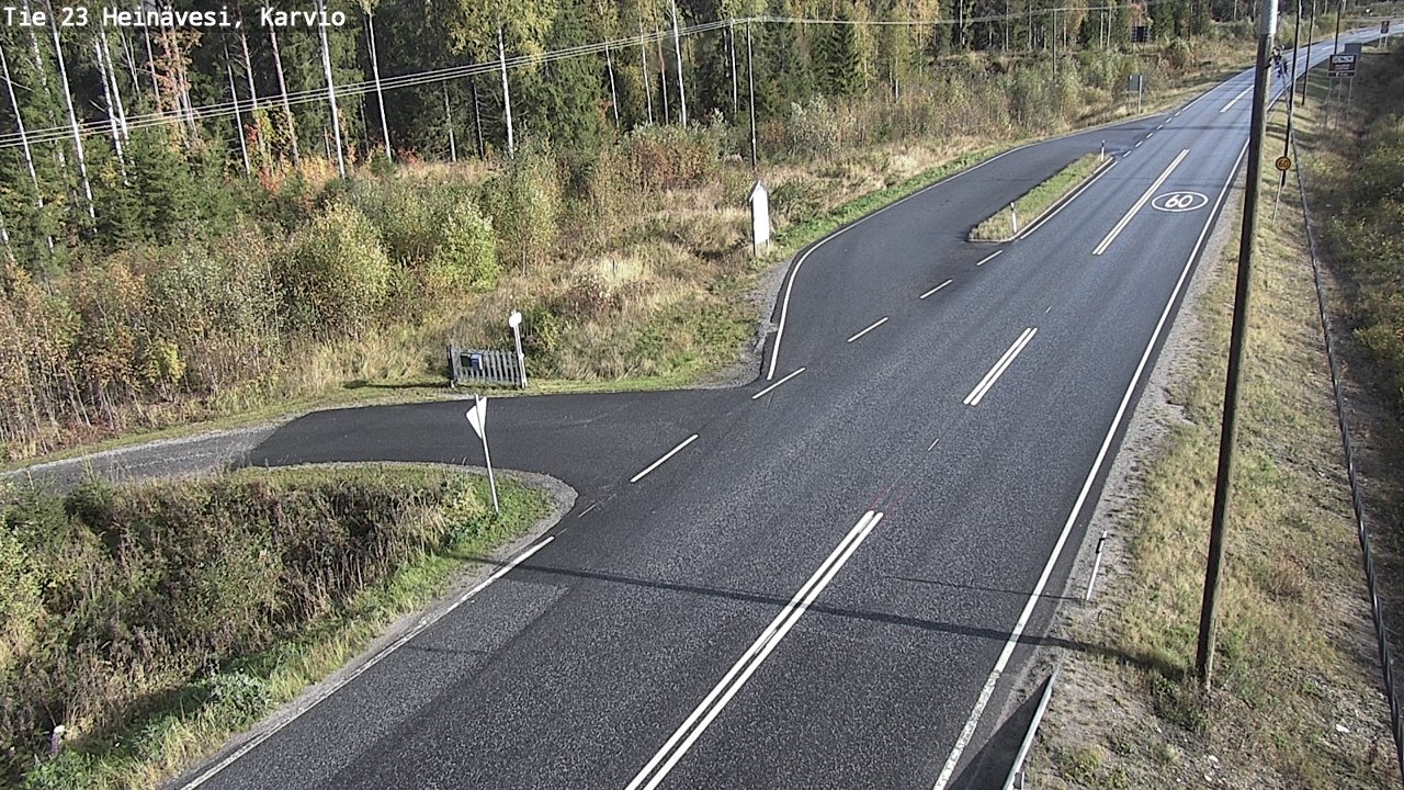Kelikamerat Kuva Tie 23 Heinävesi, Karvio, Heinävesi, Pohjois-Karjala