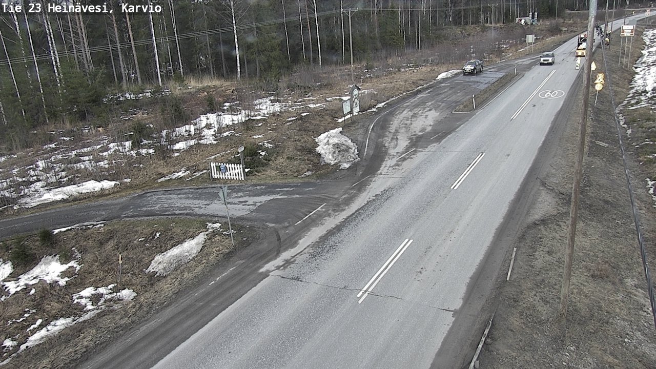 Kelikamerat Kuva Tie 23 Heinävesi, Karvio, Heinävesi, Pohjois-Karjala