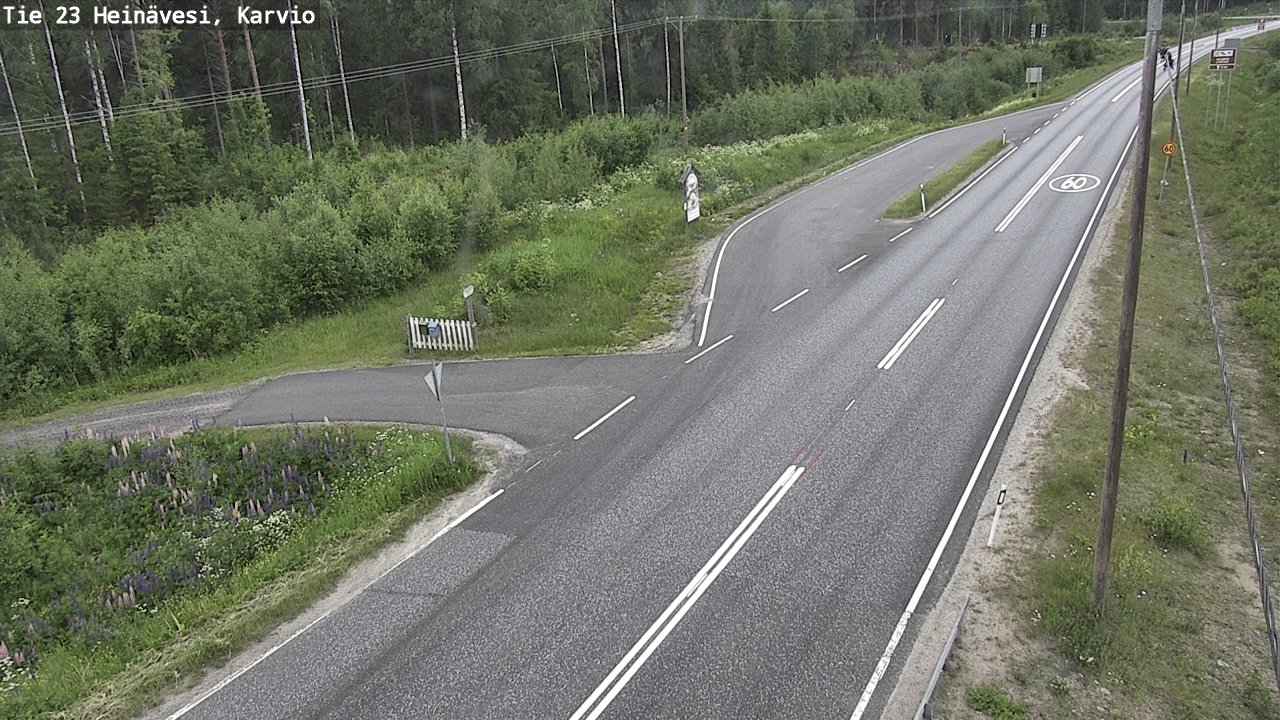 Kelikamerat Kuva Tie 23 Heinävesi, Karvio, Heinävesi, Pohjois-Karjala