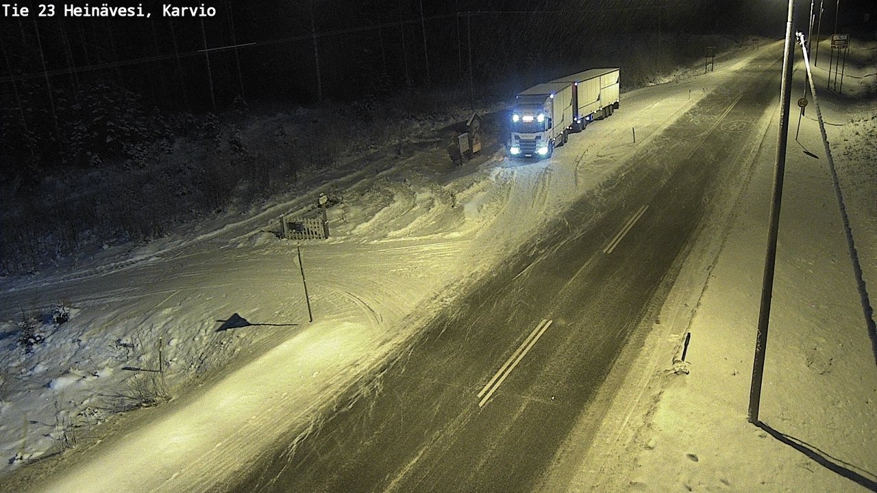 Kelikamerat Kuva Tie 23 Heinävesi, Karvio, Heinävesi, Pohjois-Karjala