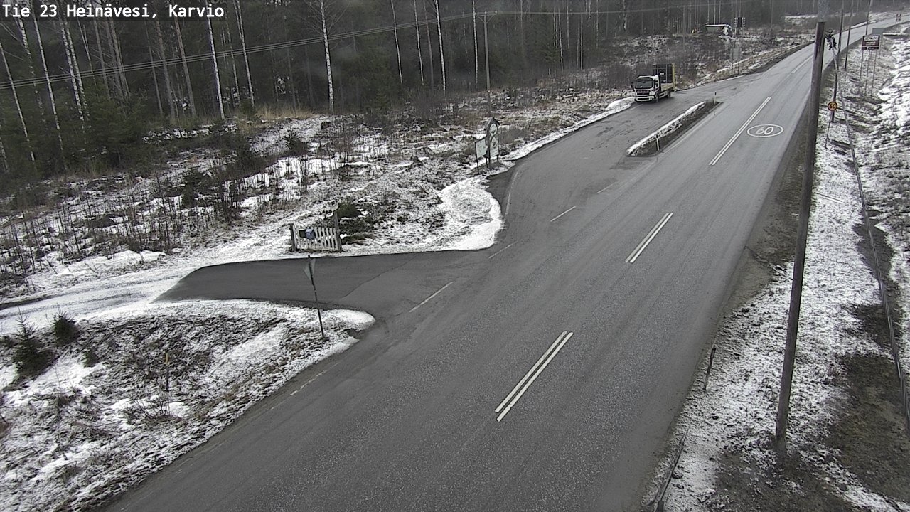 Kelikamerat Kuva Tie 23 Heinävesi, Karvio, Heinävesi, Pohjois-Karjala
