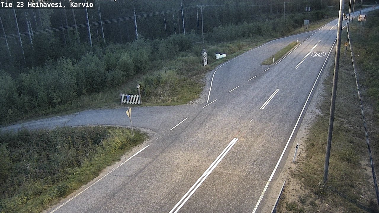 Kelikamerat Kuva Tie 23 Heinävesi, Karvio, Heinävesi, Pohjois-Karjala