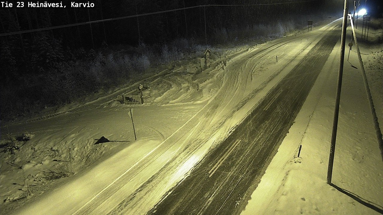 Kelikamerat Kuva Tie 23 Heinävesi, Karvio, Heinävesi, Pohjois-Karjala