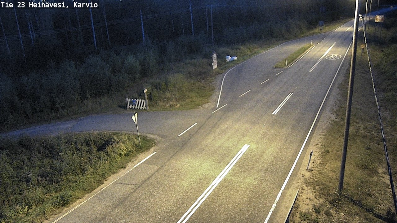 Kelikamerat Kuva Tie 23 Heinävesi, Karvio, Heinävesi, Pohjois-Karjala