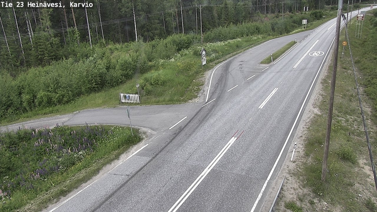 Kelikamerat Kuva Tie 23 Heinävesi, Karvio, Heinävesi, Pohjois-Karjala