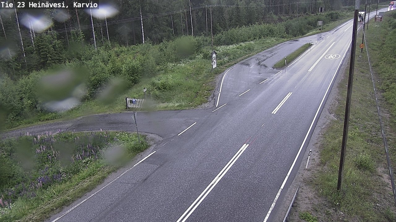 Kelikamerat Kuva Tie 23 Heinävesi, Karvio, Heinävesi, Pohjois-Karjala