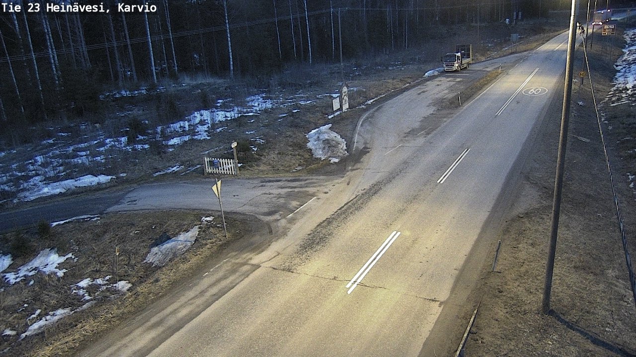 Kelikamerat Kuva Tie 23 Heinävesi, Karvio, Heinävesi, Pohjois-Karjala