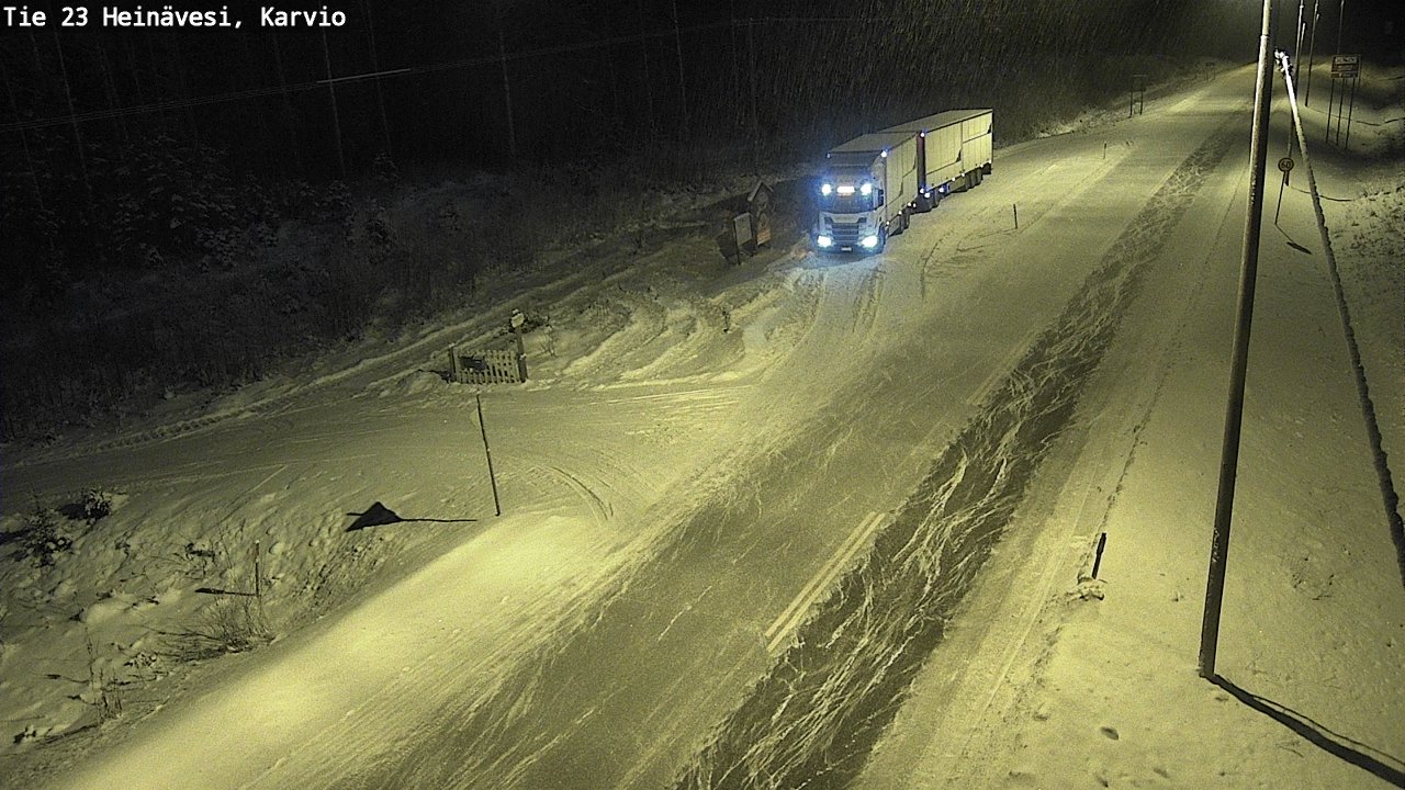 Kelikamerat Kuva Tie 23 Heinävesi, Karvio, Heinävesi, Pohjois-Karjala