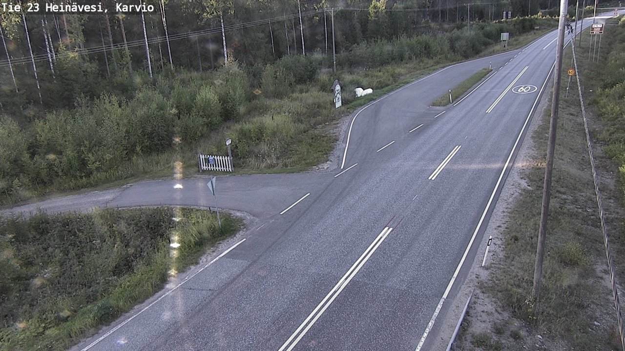 Kelikamerat Kuva Tie 23 Heinävesi, Karvio, Heinävesi, Pohjois-Karjala