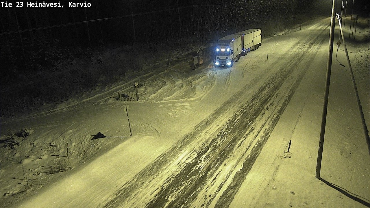 Kelikamerat Kuva Tie 23 Heinävesi, Karvio, Heinävesi, Pohjois-Karjala