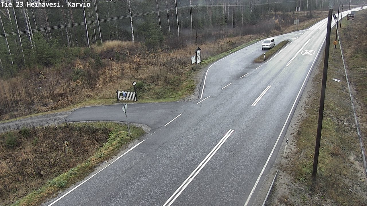 Kelikamerat Kuva Tie 23 Heinävesi, Karvio, Heinävesi, Pohjois-Karjala
