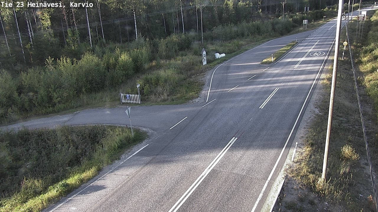 Kelikamerat Kuva Tie 23 Heinävesi, Karvio, Heinävesi, Pohjois-Karjala