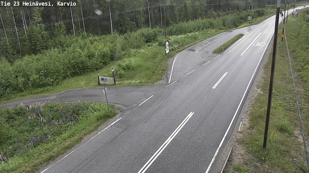 Kelikamerat Kuva Tie 23 Heinävesi, Karvio, Heinävesi, Pohjois-Karjala