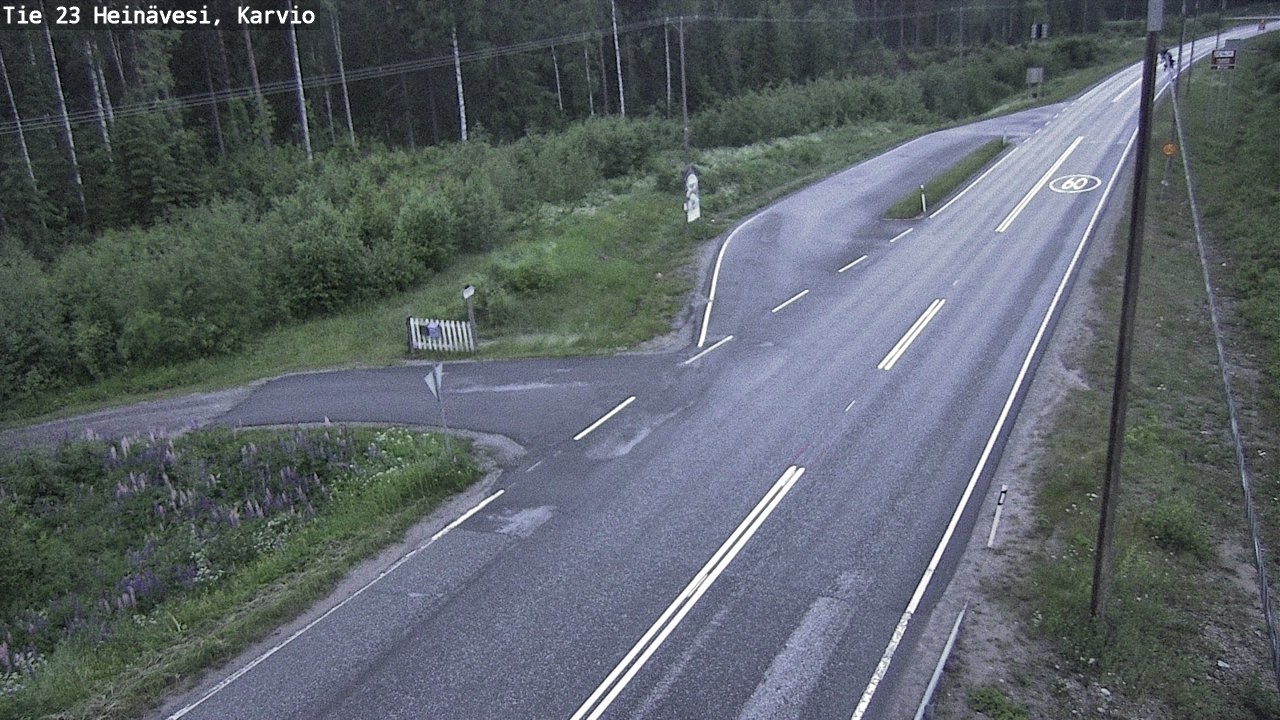 Kelikamerat Kuva Tie 23 Heinävesi, Karvio, Heinävesi, Pohjois-Karjala
