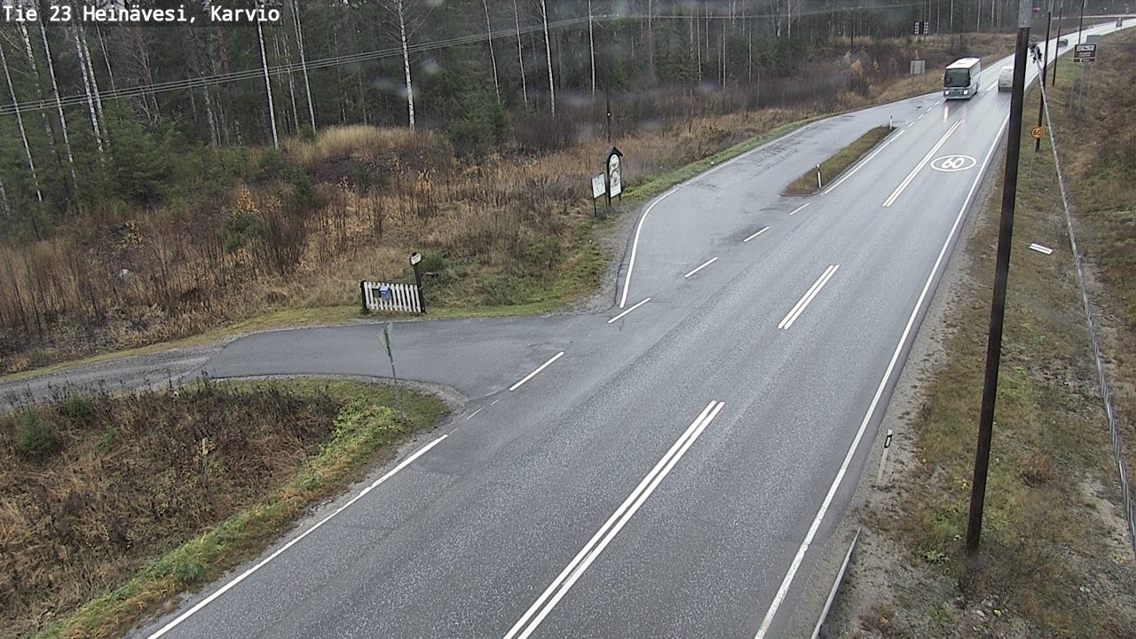 Kelikamerat Kuva Tie 23 Heinävesi, Karvio, Heinävesi, Pohjois-Karjala