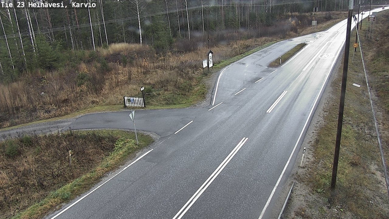 Kelikamerat Kuva Tie 23 Heinävesi, Karvio, Heinävesi, Pohjois-Karjala