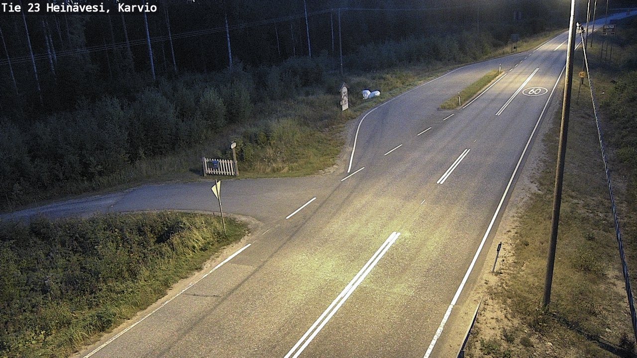 Kelikamerat Kuva Tie 23 Heinävesi, Karvio, Heinävesi, Pohjois-Karjala