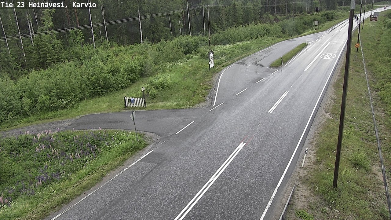 Kelikamerat Kuva Tie 23 Heinävesi, Karvio, Heinävesi, Pohjois-Karjala