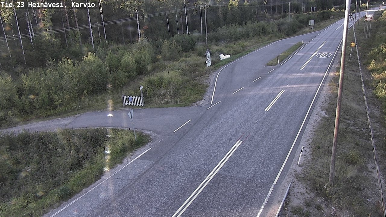 Kelikamerat Kuva Tie 23 Heinävesi, Karvio, Heinävesi, Pohjois-Karjala