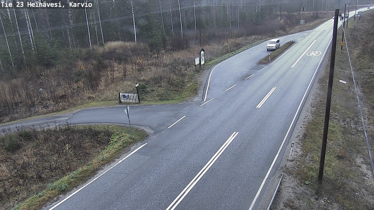 Kelikamerat Kuva Tie 23 Heinävesi, Karvio, Heinävesi, Pohjois-Karjala