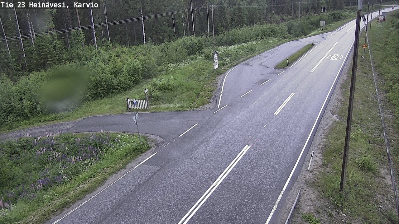 Kelikamerat Kuva Tie 23 Heinävesi, Karvio, Heinävesi, Pohjois-Karjala
