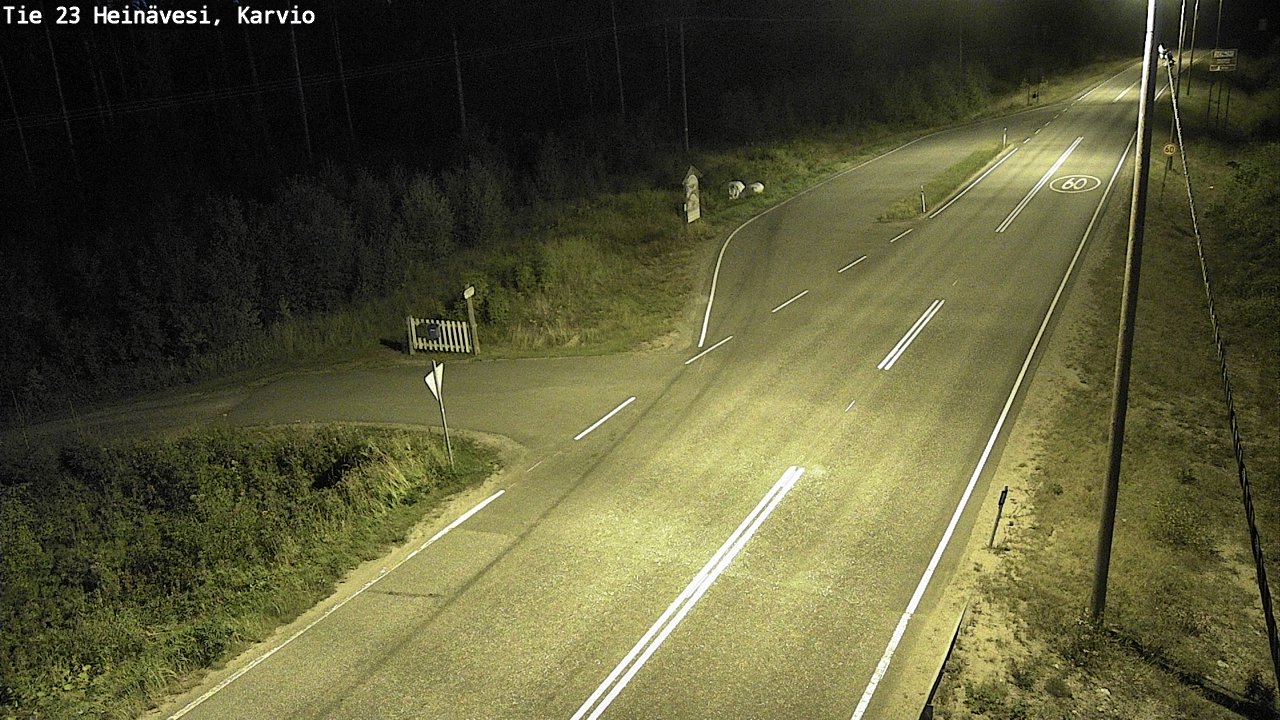 Kelikamerat Kuva Tie 23 Heinävesi, Karvio, Heinävesi, Pohjois-Karjala