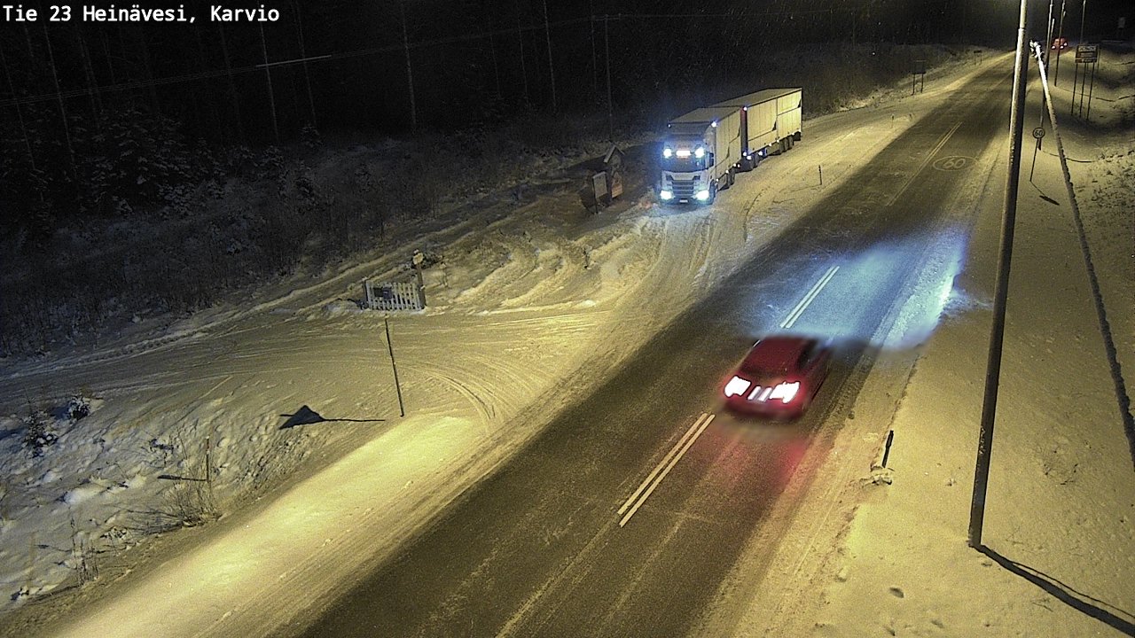 Kelikamerat Kuva Tie 23 Heinävesi, Karvio, Heinävesi, Pohjois-Karjala