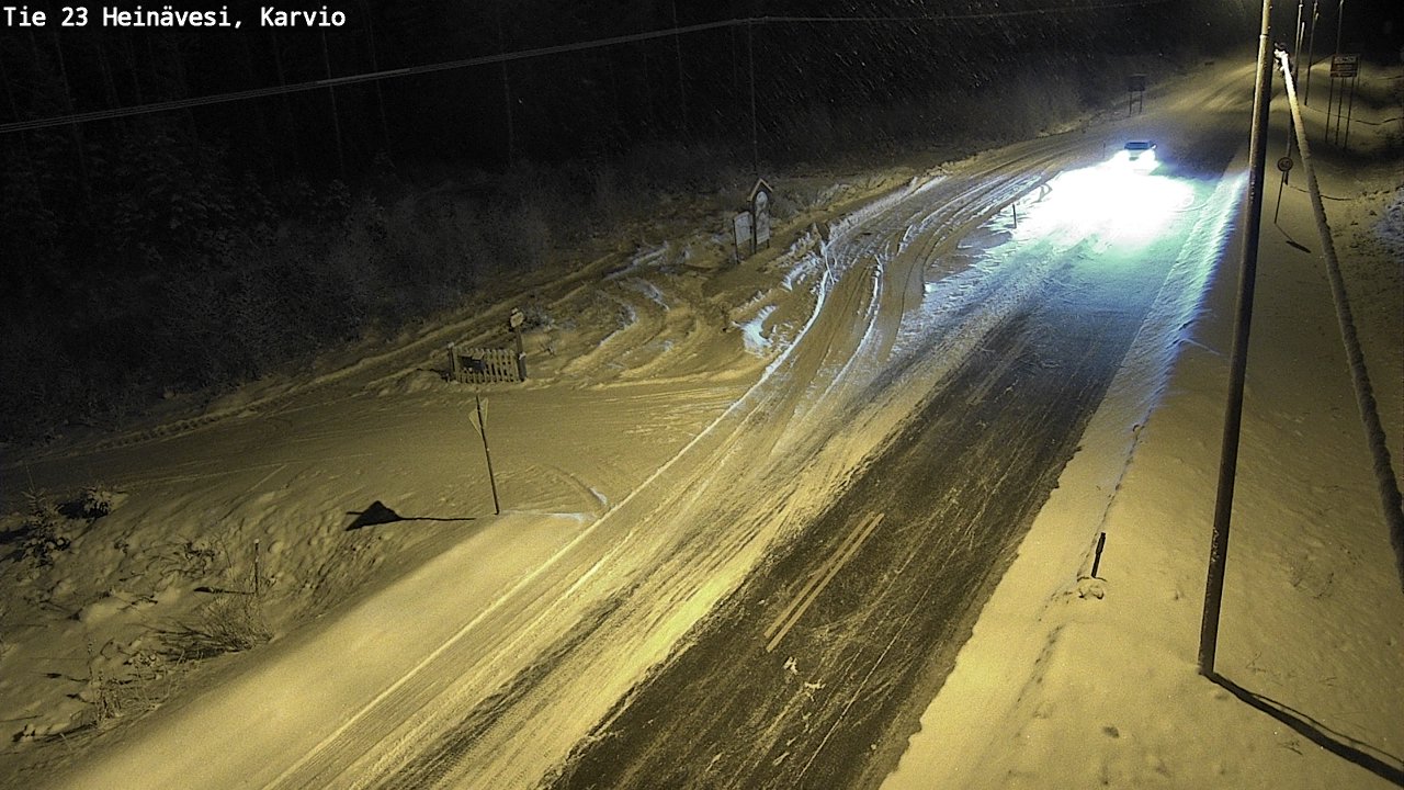 Kelikamerat Kuva Tie 23 Heinävesi, Karvio, Heinävesi, Pohjois-Karjala