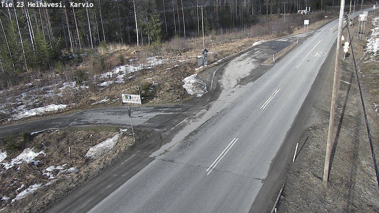 Kelikamerat Kuva Tie 23 Heinävesi, Karvio, Heinävesi, Pohjois-Karjala