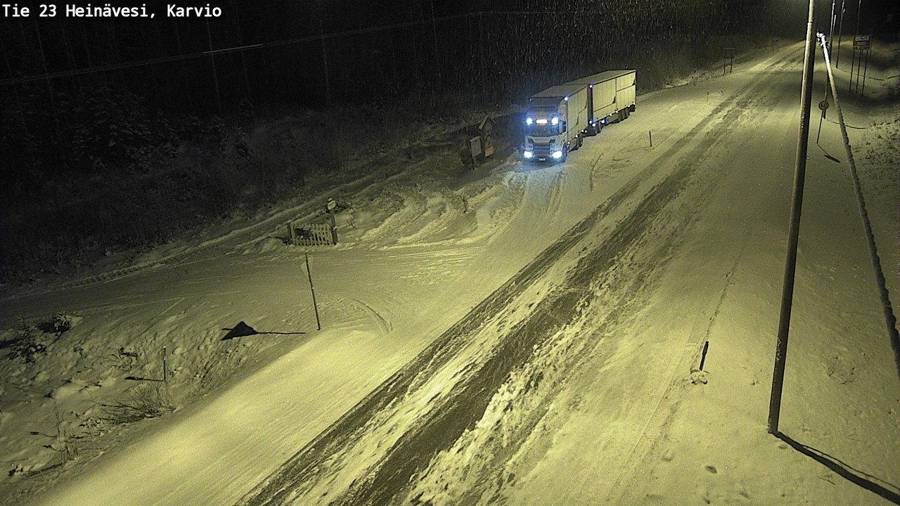 Kelikamerat Kuva Tie 23 Heinävesi, Karvio, Heinävesi, Pohjois-Karjala